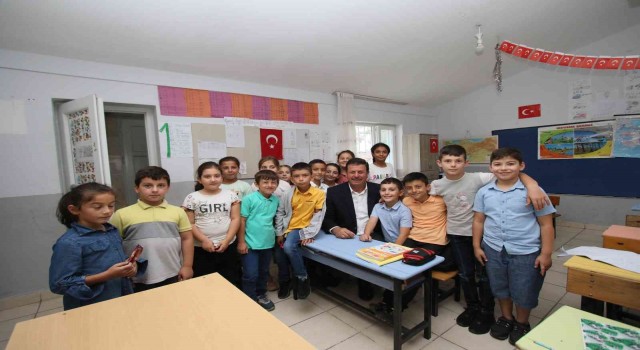 Başkan Soykan, öğrencilerin heyecanına ortak oldu