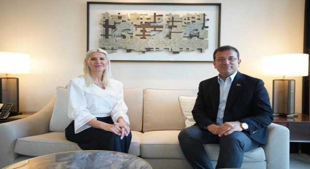 Başkan V. Subaşı, İBB Başkanı İmamoğlu ile bir araya geldi