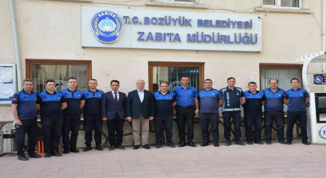 Başkan yardımcılarından Zabıta Teşkilatına ziyaret