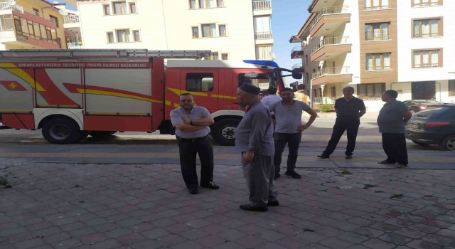 Başkentte korkutan yangın