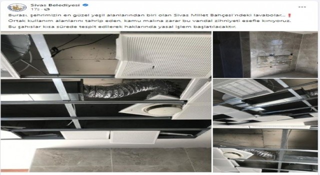 Belediyeyi çileden çıkardan tablo, haklarında yasal işlem yapılacak