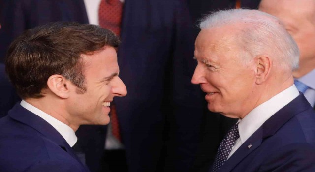 Biden, 1 Aralıkta Beyaz Sarayda Macron ile bir araya gelecek