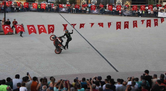 Bigada motosiklet festivali düzenlendi