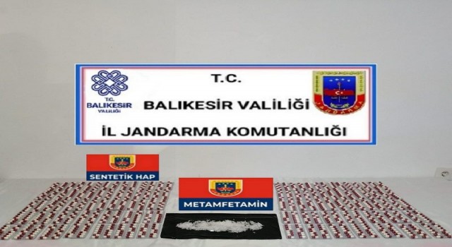 Bigadiçte 2 şahsa uyuşturucu operasyonu