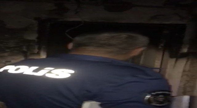 Binada çıkan yangın korkuttu