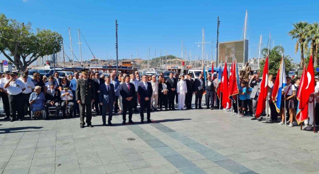 Bodrumda Gaziler Günü törenle kutlandı