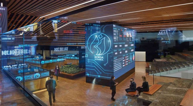Borsa ilk yarıda rekor seviyeye ulaştı
