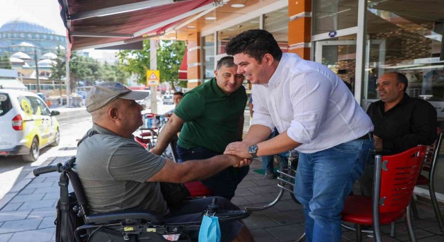 Bucada esnaf ziyaretleri hız kesmiyor
