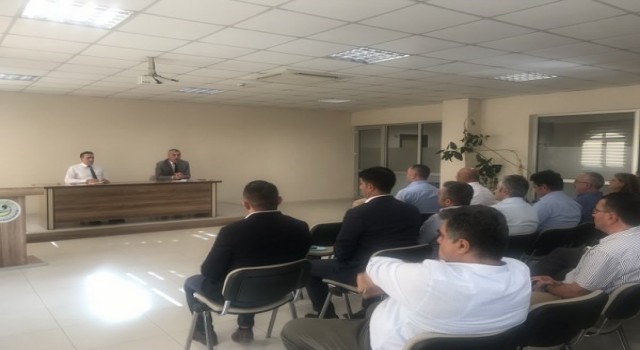 Burhaniyede Eğitim Değerlendirme Toplantısı yapıldı