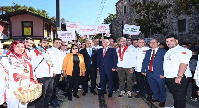 Bursa Gastronomi Festivaline renkli açılış