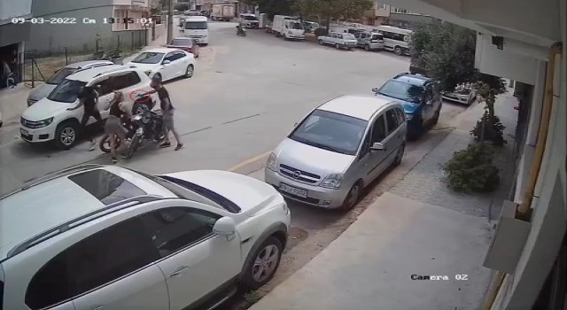Bursada eski sevgili dehşeti kamerada