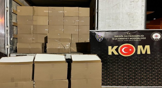 Bursada kaçak sigara operasyonu