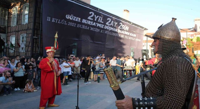 Bursada kurtuluşun 100. yılı coşkusu