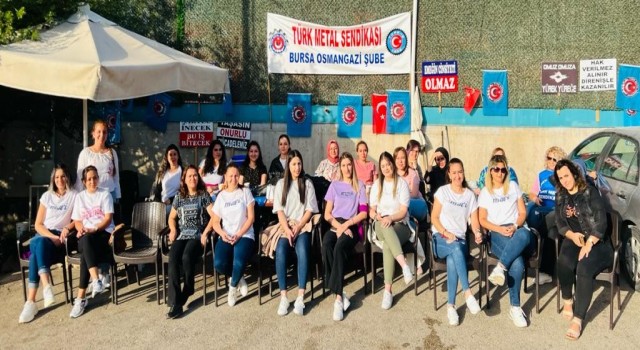 Bursada otomotiv yan sanayi fabrikasındaki eylem 44 gündür sürüyor