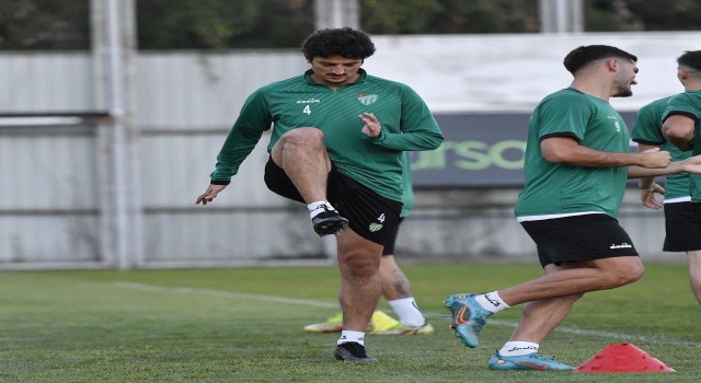 Bursasporda Batman Petrolspor maçı hazırlıkları tamamlandı