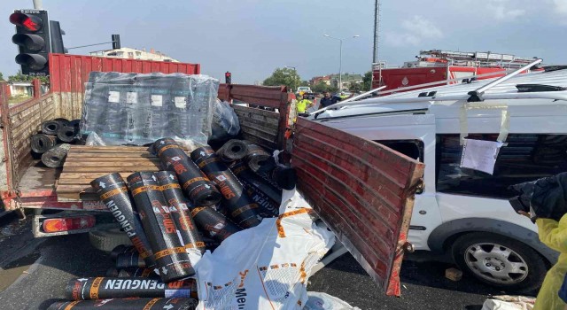 Büyükçekmecede feci kaza:1 ölü, 1 yaralı