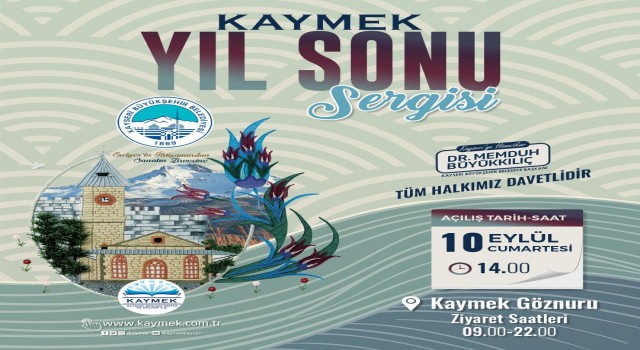 Büyükşehir KAYMEKten 3 bin 917 eserle yılsonu sergisi