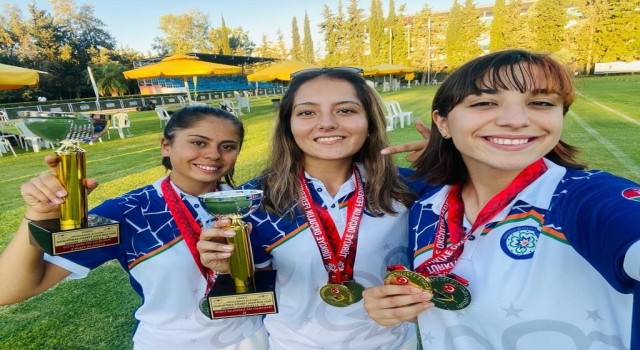 Büyükşehir okçuları üç altın, üç gümüş madalya kazandı