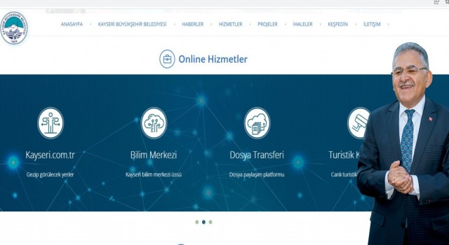 Büyükşehirden tek tık ile online hizmetler