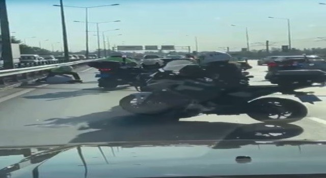Çalıntı araçla şehir turuna polis dur dedi