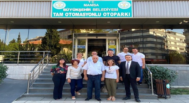Çanakkale Belediyesinden tam otomasyonlu otoparka inceleme ziyareti