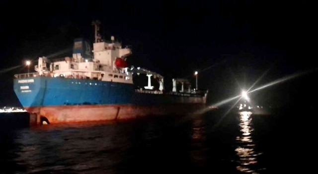 Çanakkale Boğazında gemi arızası