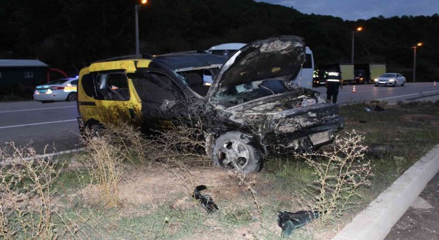 Çanda trafik kazası: 1 ölü