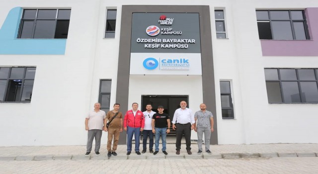 Canik Özdemir Bayraktar Keşif Kampüsüne yoğun ilgi