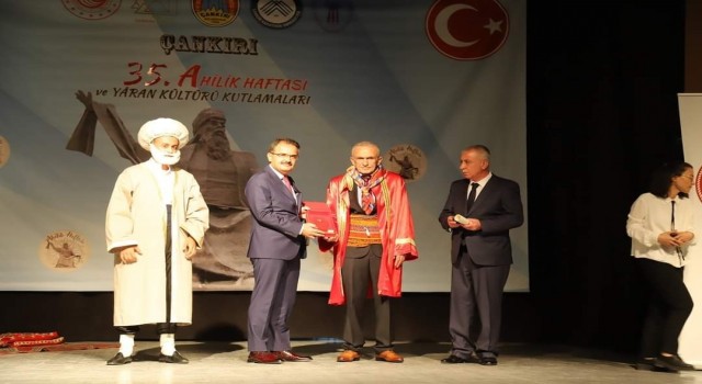 Çankırıda yılın ahisi plaketle ödüllendirildi