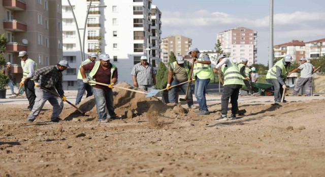 Cevher Dudayev Mahallesine yeni park