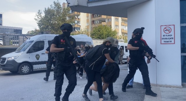 Cezaevi aracına bombalı saldırı yapan 3 terörist Bursaya getirildi