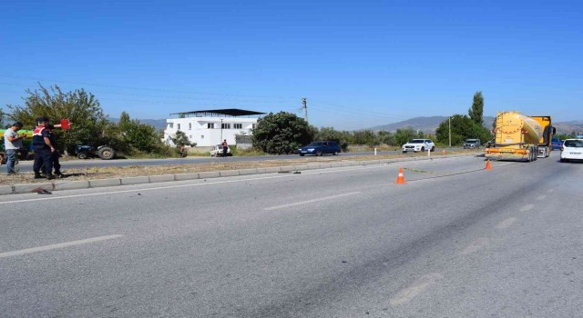 Çinede trafik kazası: 1 ölü