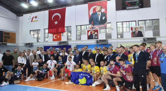 Cizre Belediyespor, Balkan Kupası şampiyonu oldu