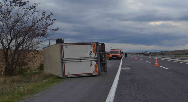 Çorluda trafik kazası: 1 yaralı