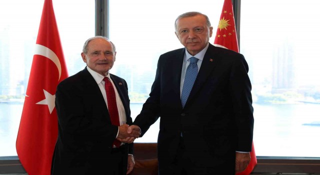 Cumhurbaşkanı Erdoğan, ABDli Cumhuriyetçi Senatör Rischi kabul etti