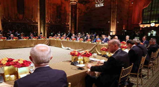 Cumhurbaşkanı Erdoğan, Türkiye - ABD İş Konseyi Toplantısına Katıldı
