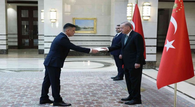 Cumhurbaşkanı Erdoğan, Türkmenistan Büyükelçisi Ishanguliyevi kabul etti