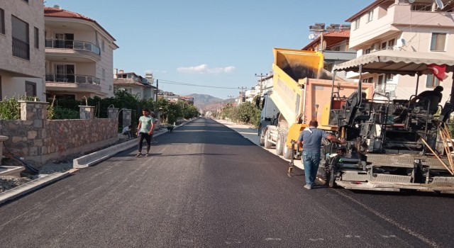 Dalaman alt yapı çalışmalarında sona gelindi