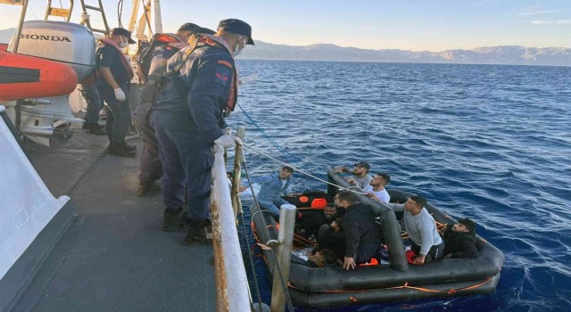 Datça ve Marmariste 118 göçmen kurtarıldı