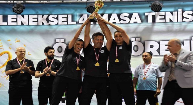 Denizli OSB Masa Tenisi Turnuvasında şampiyon belli oldu