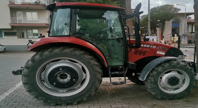 Denizlide çalınan traktör Manisada bulundu