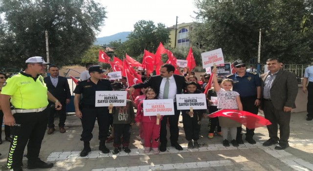 Denizlide ‘Önce Yaya farkındalık etkinliği düzenlendi
