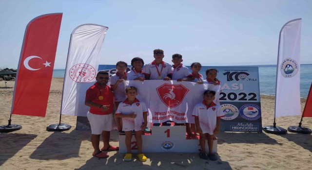 Denizlili sporcular, Açık Su Yüzme Şampiyonasında madalyalarla döndü