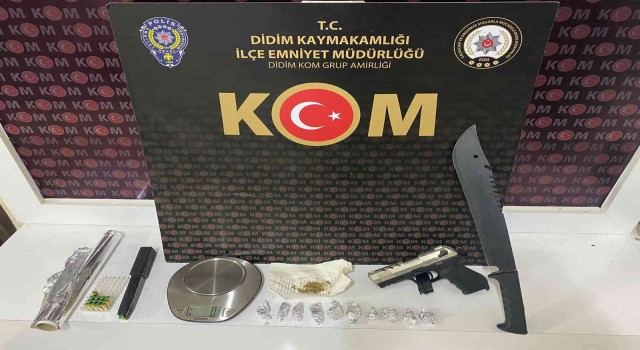 Didimde uyuşturucu tacirine göz açtırılmadı