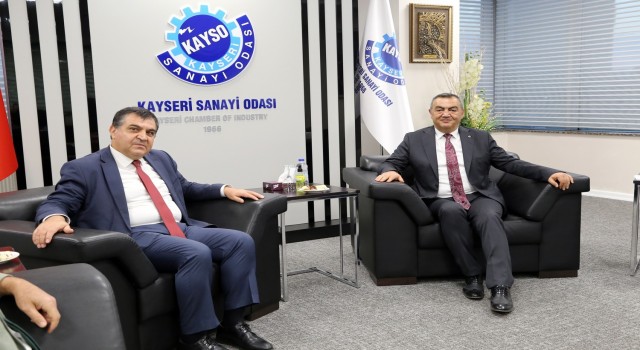 Dışişleri Bakan Yardımcısı KAYSOda sanayicilerle bir araya geldi