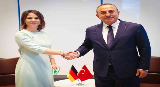 Dışişleri Bakanı Çavuşoğlu, Almanya Dışişleri Bakanı Baerbock ile görüştü