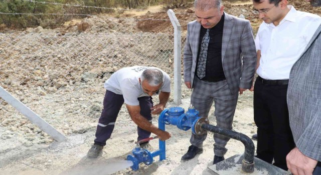 DİSKİden kırsal mahalleye kesintisiz içme suyu