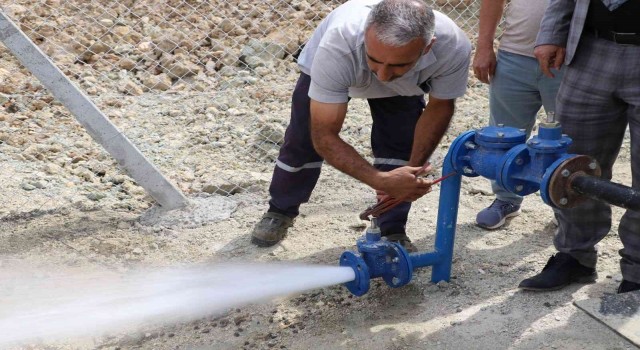 DİSKİden kırsal mahalleye kesintisiz içme suyu