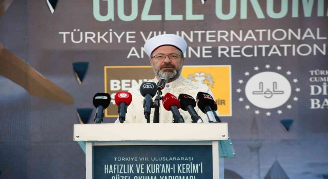 Diyanet İşleri Başkanı Erbaş: “Halkımızın Kuran-ı Kerimi okumasına ve öğrenmesine rehberlik etmekteyiz”