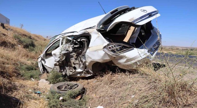 Diyarbakırda trafik kazası: 2si çocuk 4 yaralı